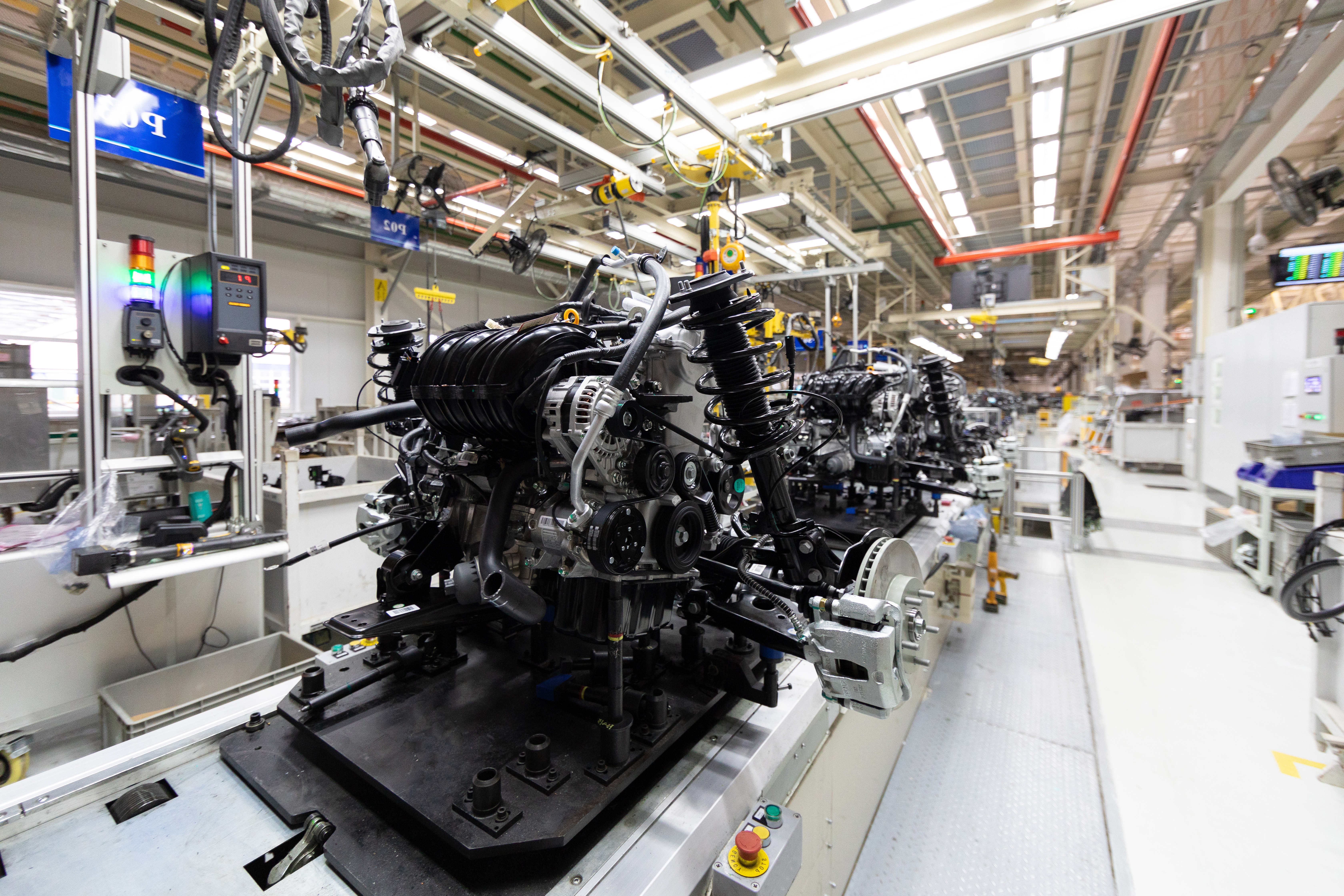 Ligne de production automobile