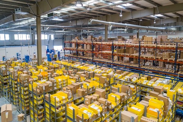 Entrepôt logistique automatisé